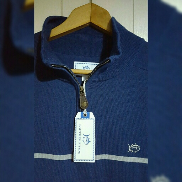 Southern Tide Other - Southern Tide 1/4 Zip Merino Wool Sweater Medium